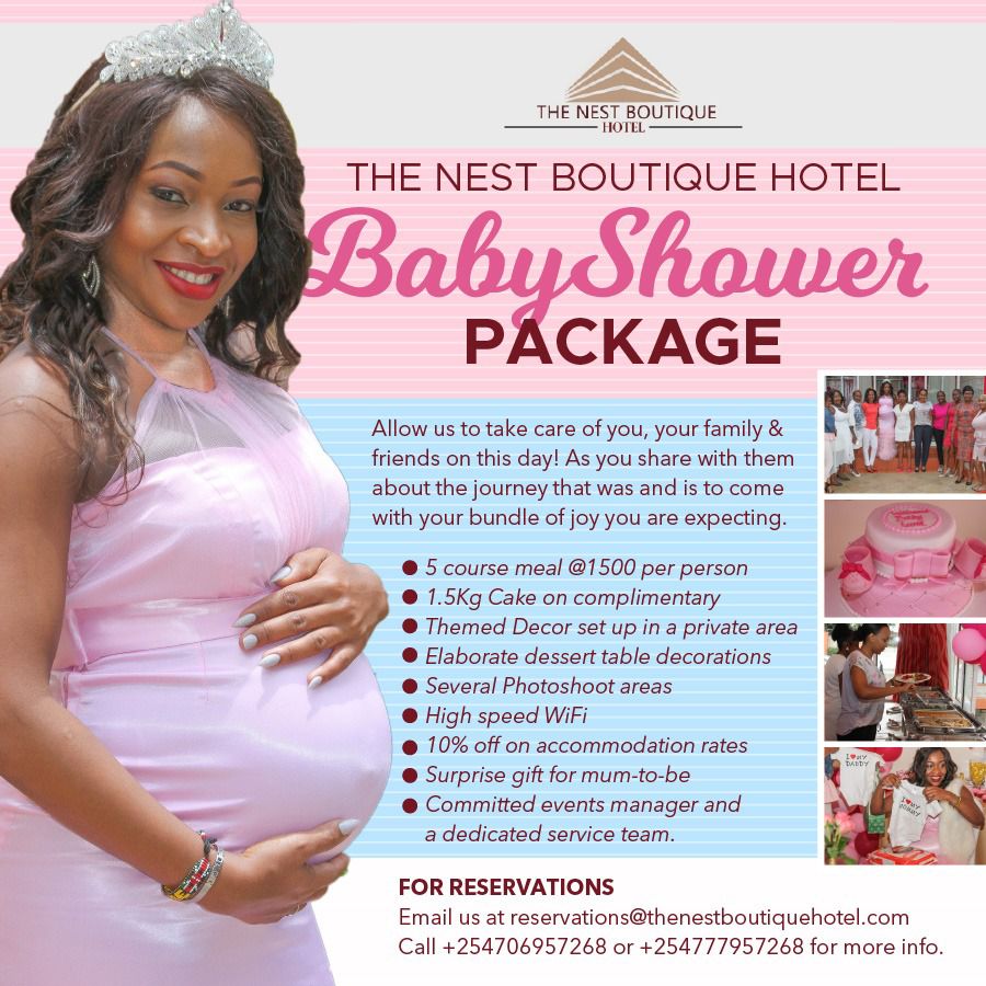 Baby Shower Package - The Nest Boutique Hotel